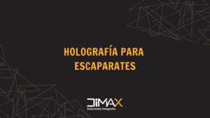 holografía en escaparates