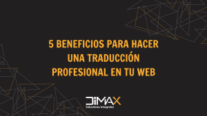 traduccion web profesional