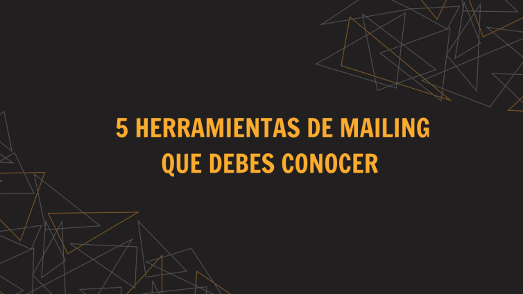 5 herramientas de email marketing