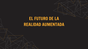 el futuro de la realidad aumentada