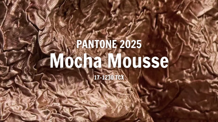 Pantone 2025 Mocha Mousse
