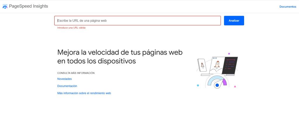 guía seo para principiantes page speed