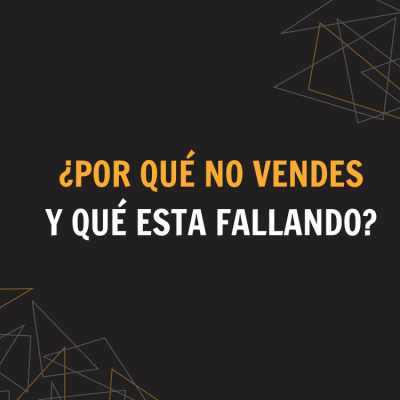 por que no vendes y que esta fallando